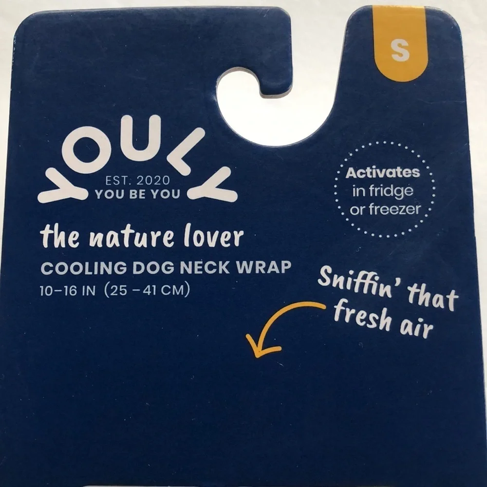 NWT Youly cooling neck dog wrap S